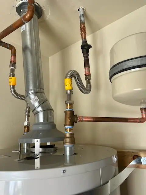Water heater installation and plumbing repair in Cortland